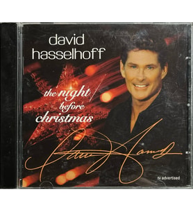 (Plak Değildir CD dir) CD David Hasselhoff The Night Before Christmas CD
