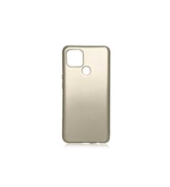 Oppo A15 Uyumlu Kılıf Zore Premier Silikon Kapak (Gold)