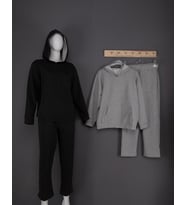Unisex Kapüşonlu Günlük Eşofman Takımı Baveno (Antrasit)