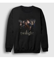 Presmono Unisex Siyah Poster Cullen Family Twilight Sweatshirt 312540tt