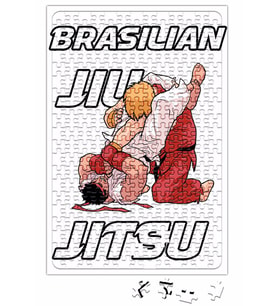 Brazilian Jiu Jitsu Brezilya Jiujitsusu 01 Puzzle 240 Parça Yapboz