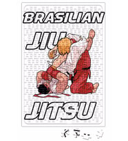 Brazilian Jiu Jitsu Brezilya Jiujitsusu 01 Puzzle 240 Parça Yapboz