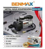 Profesyonel Hava Şişirme Kompresörü Lastik Hava Şişirme Pompası 12 Volt