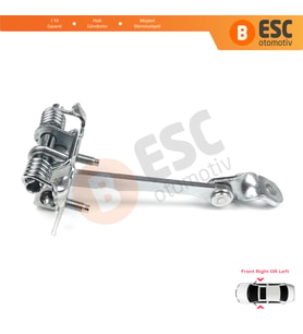 Renault Megane MK1 4/5 Door 1996-2003 7700828427 İçin Ön Sağ veya Sol Kapı Gergi Yayı