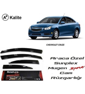 Chevrolet Cruze Cam Rüzgarlığı Mugen Tip Sunplex