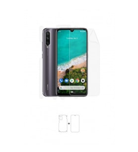 Xiaomi Mi A3 Full Body Ekran Koruyucu Ön Arka Yan Darbe Emici Poliüretan Film