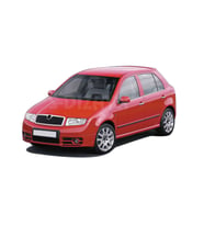 Skoda Fabia Krom Cam Çıtası 4 Prç. 2000-2007