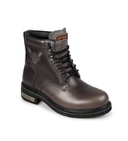 Harley Davidson Gibson Grey Deri 025M100109 Erkek Bot (DENIM)