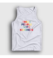 Presmono Unisex Beyaz Treat People With Kindness Harry Styles Atlet 318822tt (Beyaz)