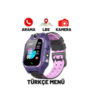 Çocuklar İçin Konum Takipli Akıllı Saat, Güvenli ve Kırmızı Renkli