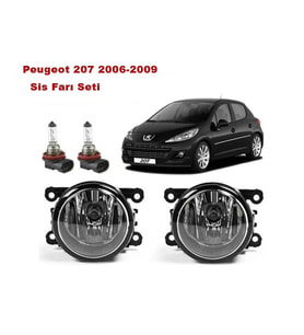 Peugeot 207 2006-2009 Sis Farı Seti 8200074008