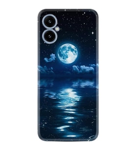X5 Kılıf Resimli Desenli Baskılı Silikon Night Moon 1133