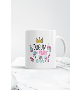 Doğum Gününe Özel Kupa Bardak