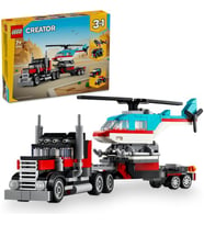 LEGO Creator 31146 Helikopterli Açık Kasa Kamyon (270 Parça)