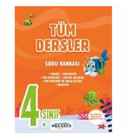 Okyanus Yayınları 4. Sınıf Tüm Dersler Soru Bankası