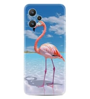 Realme 9 Pro Kılıf Boutique Baskılı Resimli Okaynus ve Flamingo Pcode -093
