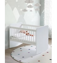 Babywhen Ahşap Sallanır Bebek Beşik 50x90 cm - Standart