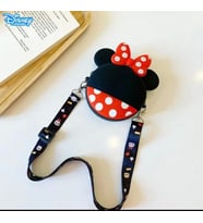 Disney Minnie Mouse Silikon Askılı Çanta