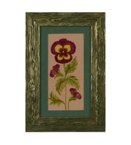 e38 EL İŞÇİLİĞİ  TEZHİP TABLO  25 x 38 cm - 5956