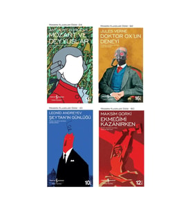 Doktor Ox'un Deneyi + Mozart Ve Deyyuslar + Şeytan'ın Günlüğü + Ekmeğimi Kazanırken- 4 Kitap Set