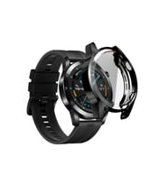 Huawei GT2 46mm Uyumlu Zore Watch Gard 02 Ekran Koruyucu (Siyah)