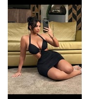 Fantezia Night Kadın Siyah Halka Detaylı Göğüs Dekolteli Boyun ve Sırttan Bağlamalı Gece Elbisesi Gecelik Fantezi Elbise 5115