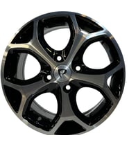 4 Adet BK-386 6.5*15 4*108 ET45 63.4 BLACK MACK JANT (Takım)