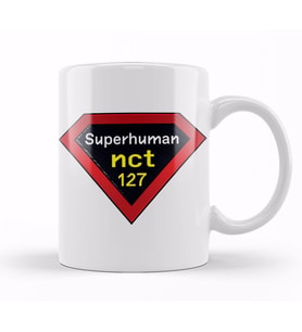 Nct 127  Superhuman 03 Kupa Bardak Porselen