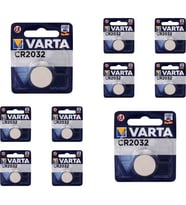 Varta 10 Adet CR2032 3V Lityum Pil (Gümüş)
