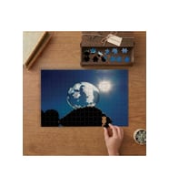 Buz Küre - Manzara Tasarımı 240 parça Ahşap Puzzle Ahşap Kutuda MP04028