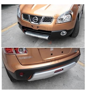 Nissan Qashqai Uyumlu Difüzör Ön Arka Tampon Koruma 2006-2010