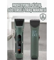Tıraş Makinesi Dijital Göstergeli Turbo Motor Paslanmaz Çelik