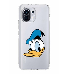 Xiaomi  Mi 11  Kamera Korumalı Kapak Donald Duck Tasarımlı Şeffaf  Kılıf