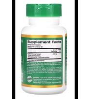 California Gold Nutrition, EuroHerbs, Korean Panax Ginseng Extract, Euromed Quality, 250 mg, 60 Veggie Capsul. (Renksiz)
