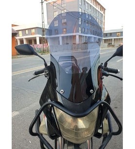 MOTOCAM Honda CBF 150 Ön Cam 2005-2017 Model 51cm Füme Renkli