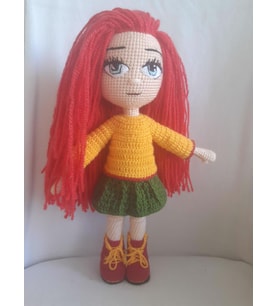 Organik Amigurumi Gökçe Bebek