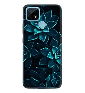 Realme C11 C21 C21Y C25Y C11 2021 Kılıf Desemli Silikon Mistik Çiçekler 1650