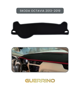 SKODA Octavia (2013-2019)TORPİDO KORUMA HALISI GRİ KENAR