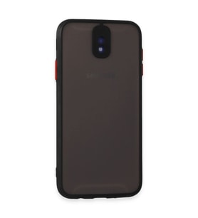 Samsung Galaxy J7 Pro / J730 Kılıf Montreal Silikon Kapak - Siyah