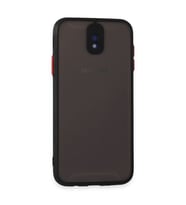 Samsung Galaxy J7 Pro / J730 Kılıf Montreal Silikon Kapak - Siyah