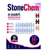 H Harfi Silikon Kalıp 10’lu – Epoksi Reçine Harf Kalıbı, Anahtarlık ve Takı Yapımı