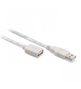 S-LINK S-link 15-metre SL-UE135 Usb2.0 Şeffaf Uzatma Kablo