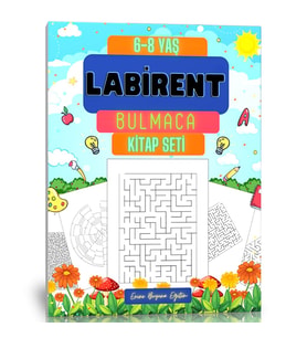 6-8 YAŞ Labirent Bulmaca Kitap Seti (3 Kitap)
