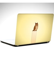 Baykuş Laptop Sticker 14 inch (35X26CM)