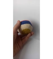 Renkli Tasarım Cıngıraklı Evcil Hayvan Oyuncağı Top Hardal
