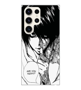 Samsung Galaxy S23 ULTRA Uyumlu Death Note Tasarımlı Şeffaf Telefon Kılıfı