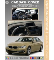 Bmw F30 (2013-2019) Torpido Örtüsü Ön Göğüs Koruma Torpido Koruma Araca Özel Kaymaz Kolay Montaj