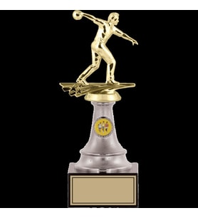ODAK KUPA - Figürlü Kupalar - Bowling Erkek Figürlü Kupalar FG-010 A - 28 cm