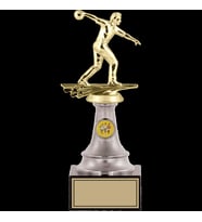 ODAK KUPA - Figürlü Kupalar - Bowling Erkek Figürlü Kupalar FG-010 A - 28 cm