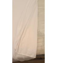 ALEZ Fitted 90171 Yatak koruyucu Sıvı Geçirmez 120x200 Terletmez El Yapım (Beyaz)